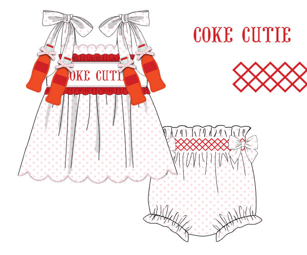 Coke Cutie Diaper Cover Set