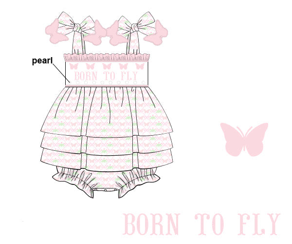 Born To Fly Skirted Bubble