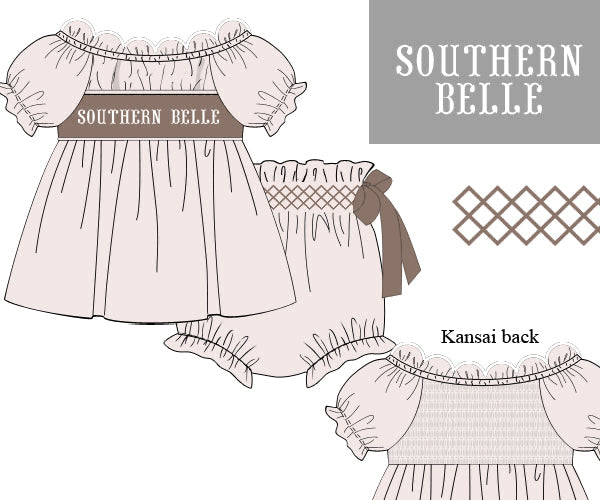 Southern Belle Diaper Cover Set