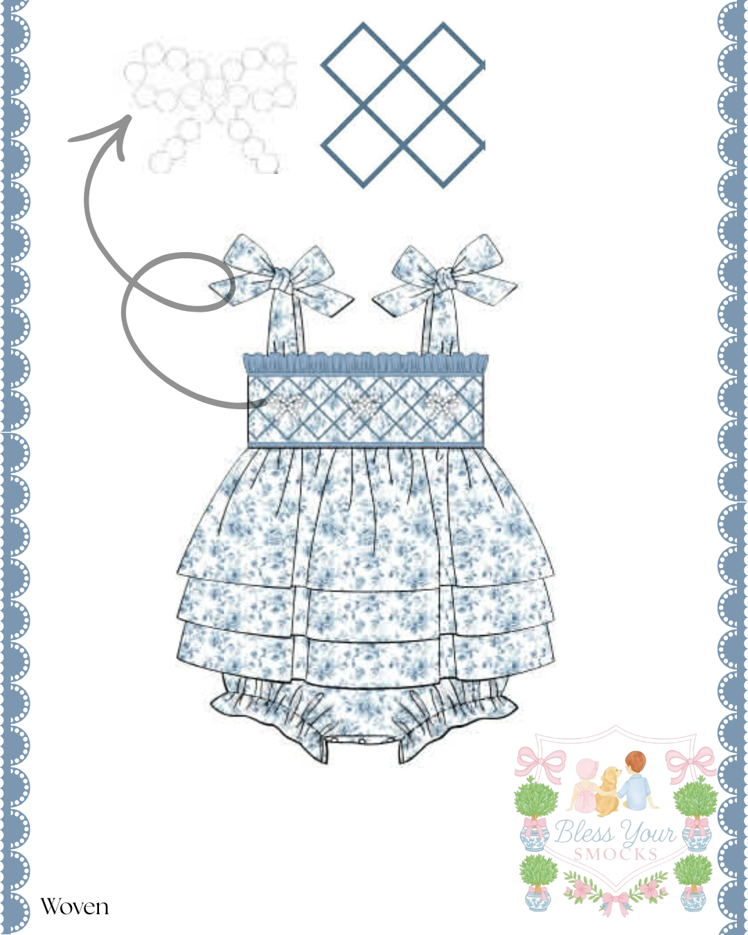 Magnolia Pearl Skirted Bubble