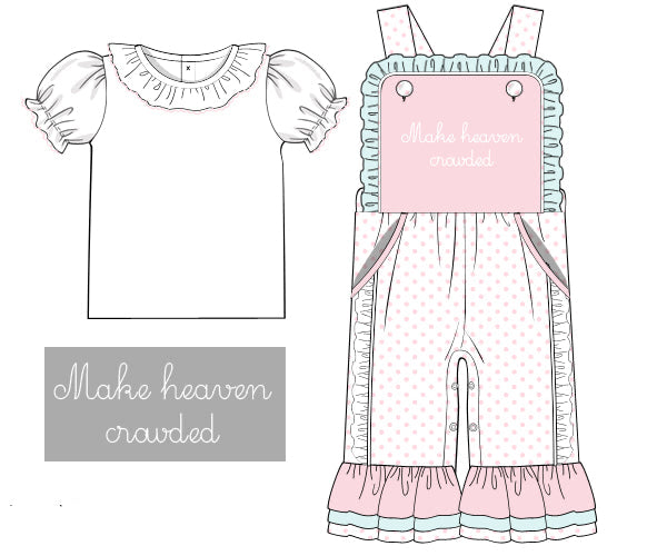 Make Heaven Crowded Jumper With Under Shirt