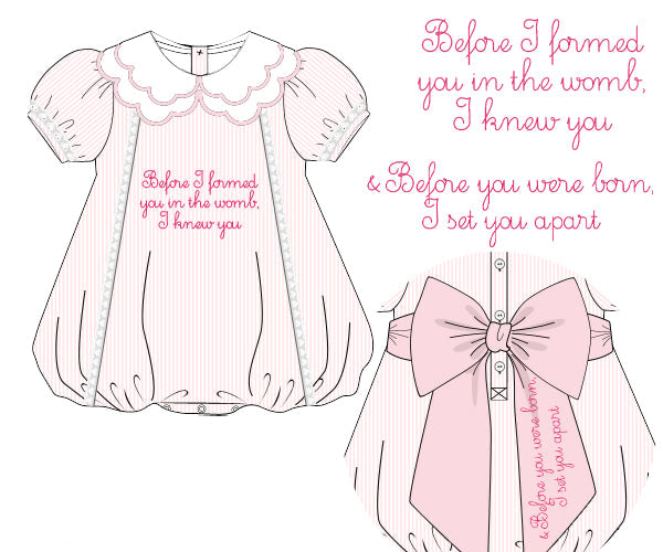 Before I Formed You Girls Bubble