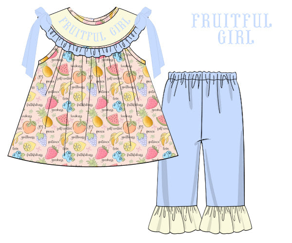 Fruitful Girl Pant Set