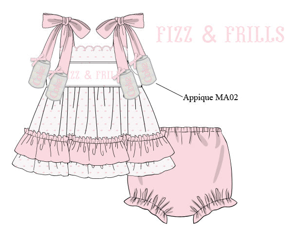 Fizz + Frills Diaper Cover Set