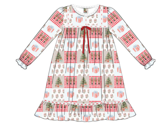 BYS Exclusive Patchwork Girls Gown