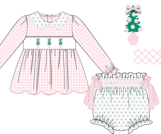 Little Miss Merry Diaper Cover Set
