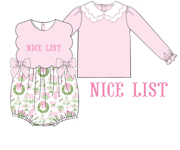 Nice List Beaded Bubble