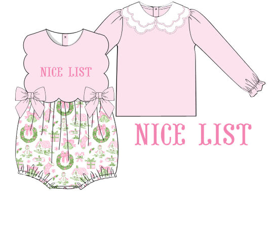 Nice List Beaded Bubble