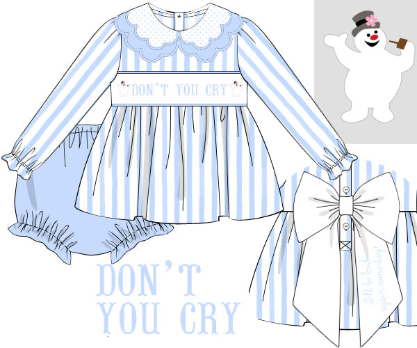 Frosty The Snowman Diaper Cover Set