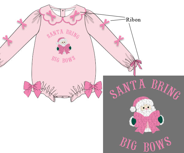 Santa Bring Big Bows Bubble