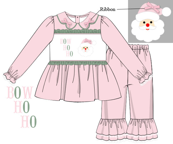 Bow Ho Ho Pant Set