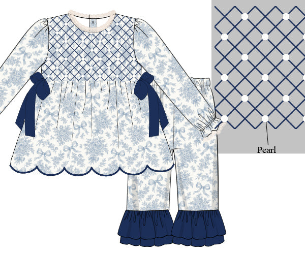 Winter Blues Pant Set