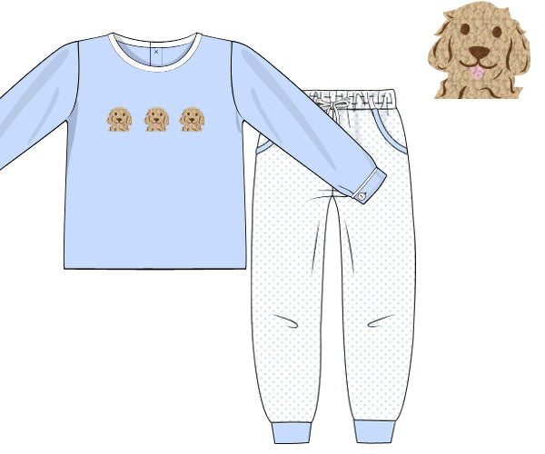 Golden Boy Jogger Set