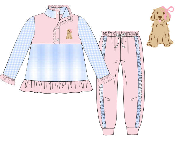 Golden Girl Jogger Set