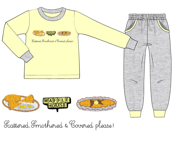 Waffle House Boys Jogger Set