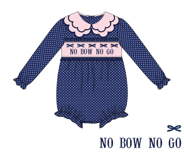 No Bow No Go Bubble