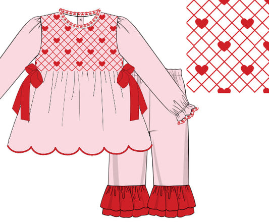 Sweetheart Pant Set