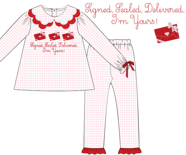 Signed, Sealed, Delivered, I'm Yours Legging Set