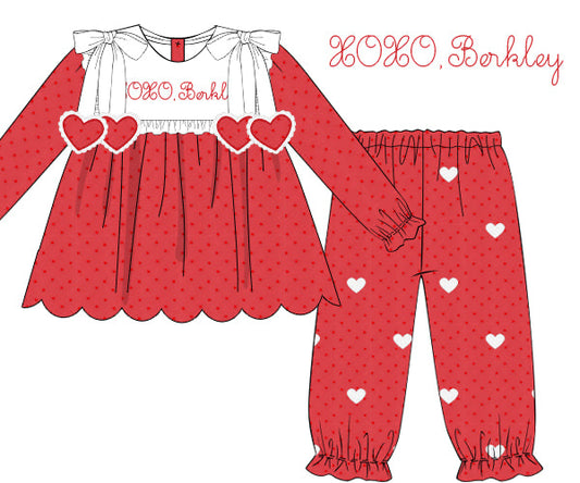 XOXO Pant Set
