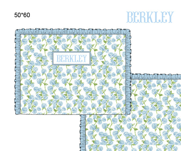 Something Blue Collection Blanket
