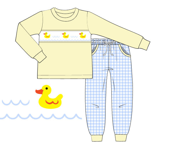 Lucky Duck Boys Jogger Set