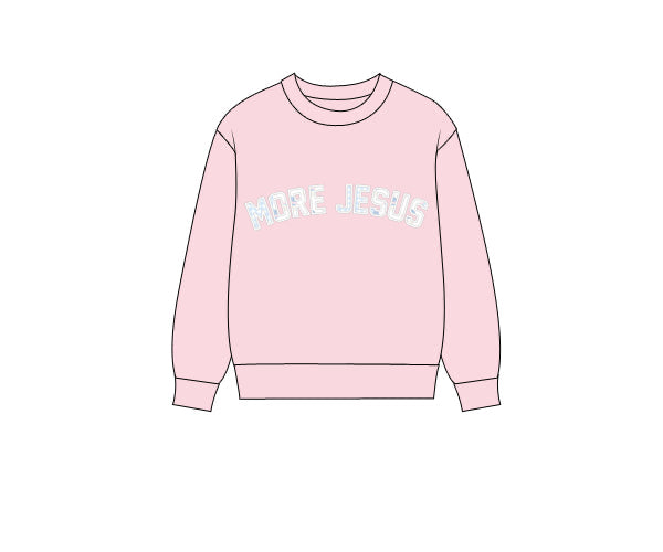 More Jesus Moms Mock Neck
