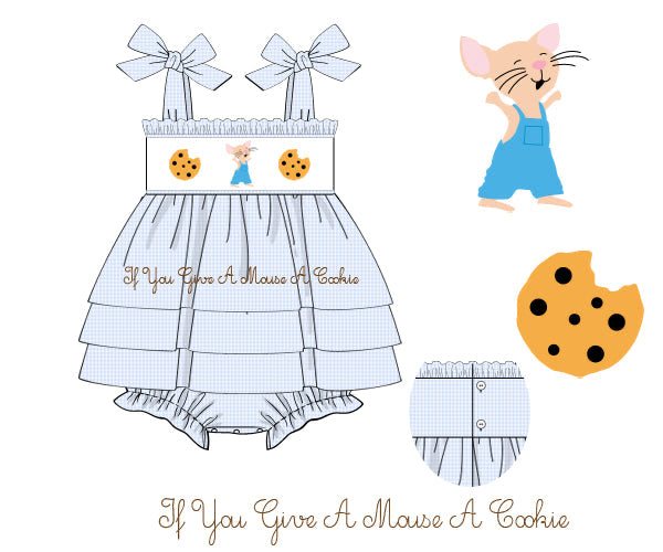 If You Give A Mouse A Cookie Skirted Bubble