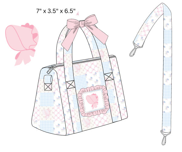 Bless Your Patches Smocked Purse