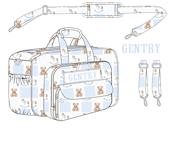 The Little Keepsake Patchwork Weekender Bag