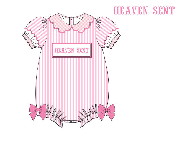 Heaven Sent Bubble with Scalloped Collar - Pre Order 3
