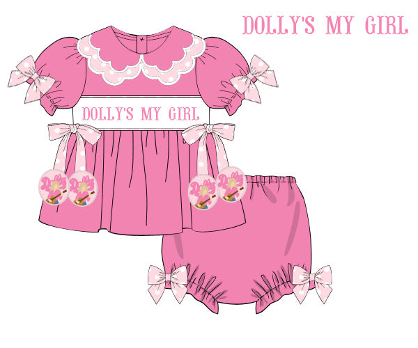Dolly's My Girl Diaper Cover Set