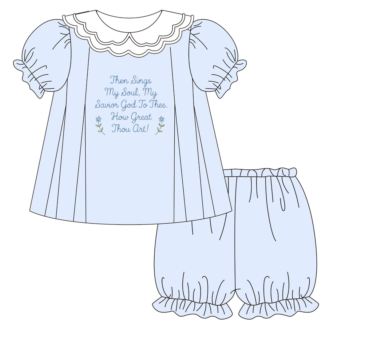 How Great Thou Art Bloomer Set